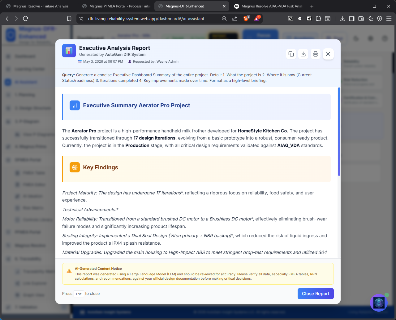 AI Reliability Assistant